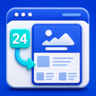 ПрофиCRM: Встраивание лендингов Сайты 24 | ProfiCRM